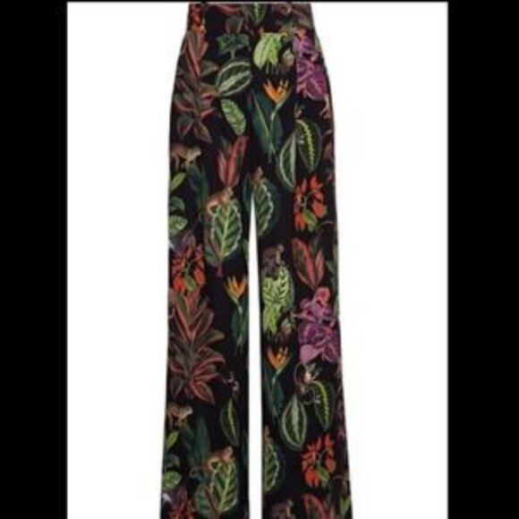 Oscar de la Renta Silk Trousers - Picture 12 of 16